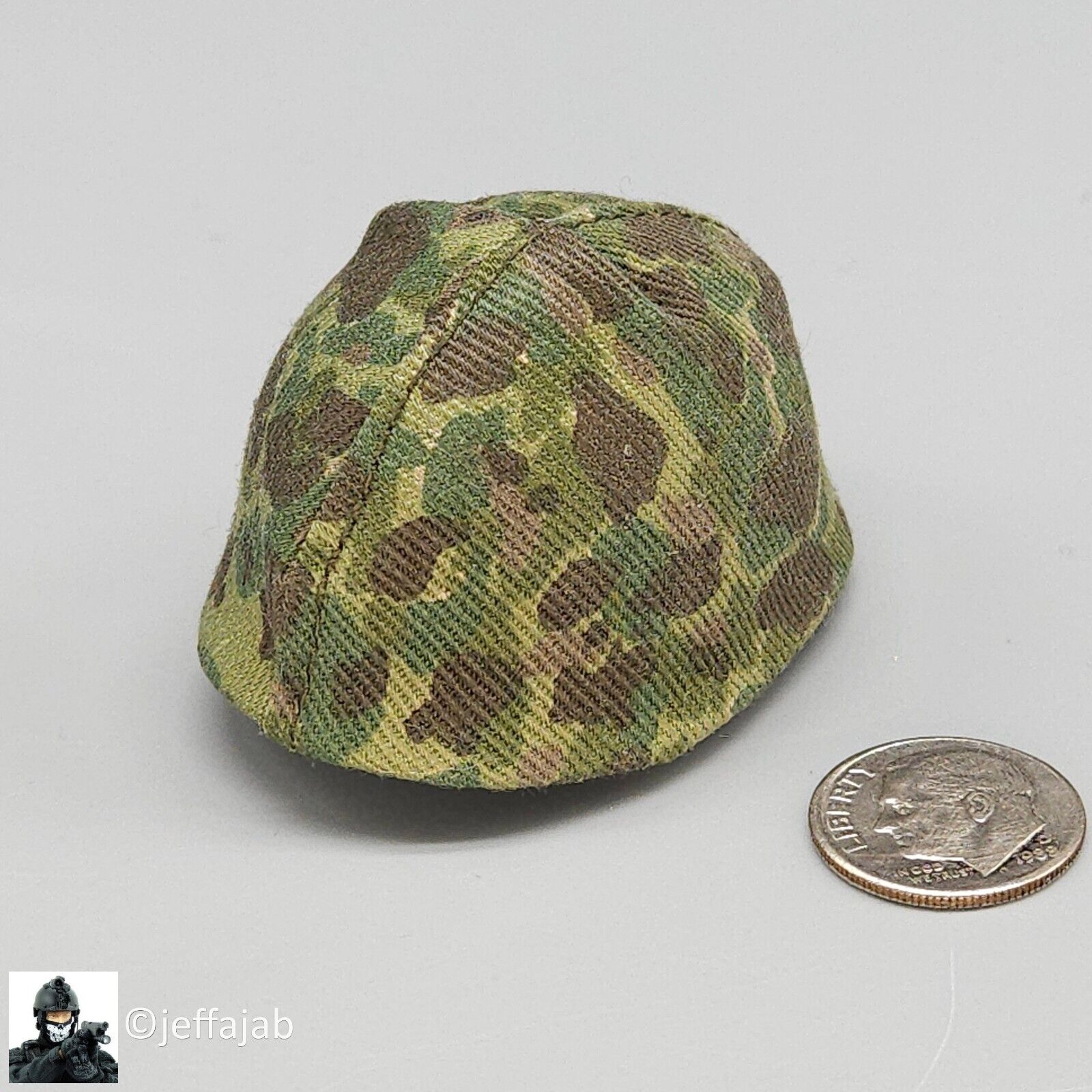 1:6 Ultimate Soldier WWII USMC Jungle Camo Helmet for 12" Figures