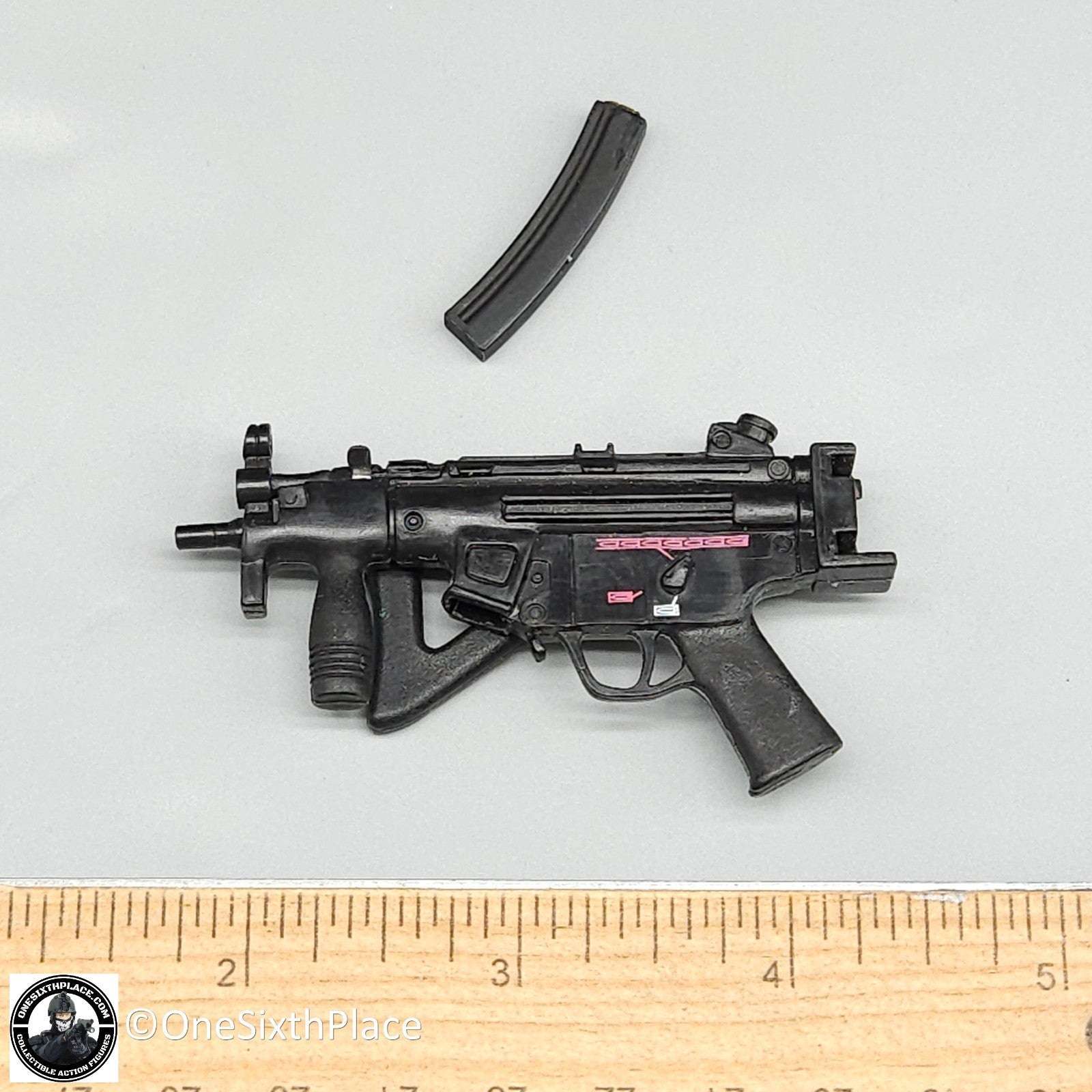1:6 scale Hasbro MP5K Submachine Gun w/ Folding Stock for 12" Figures