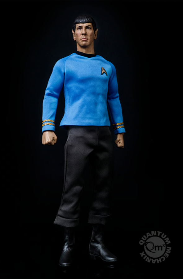 1:6 scale QMX Quantum Mechanix Star Trek Spock 12" Figure STR-0069