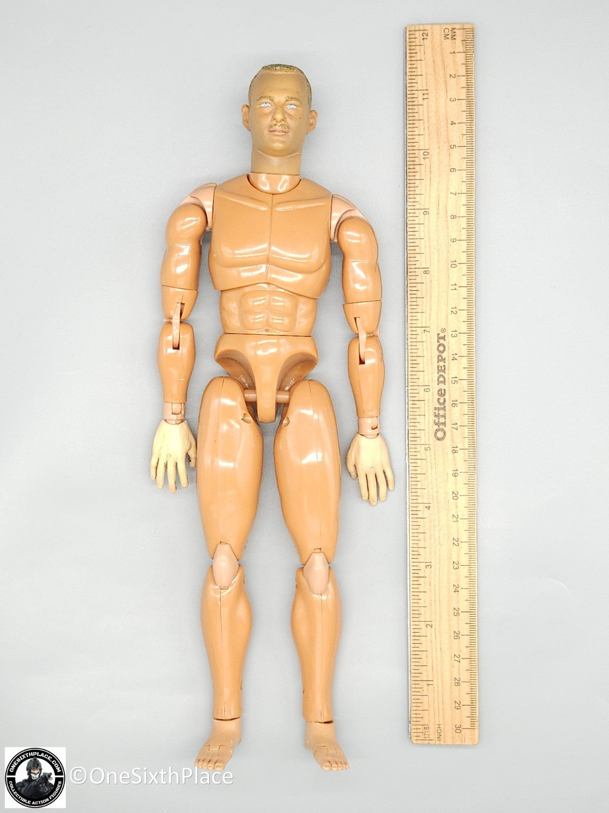1:6 scale Toy Soldier USMC Recon Male Body w/ Head & Bendy Hands 12" Figure
