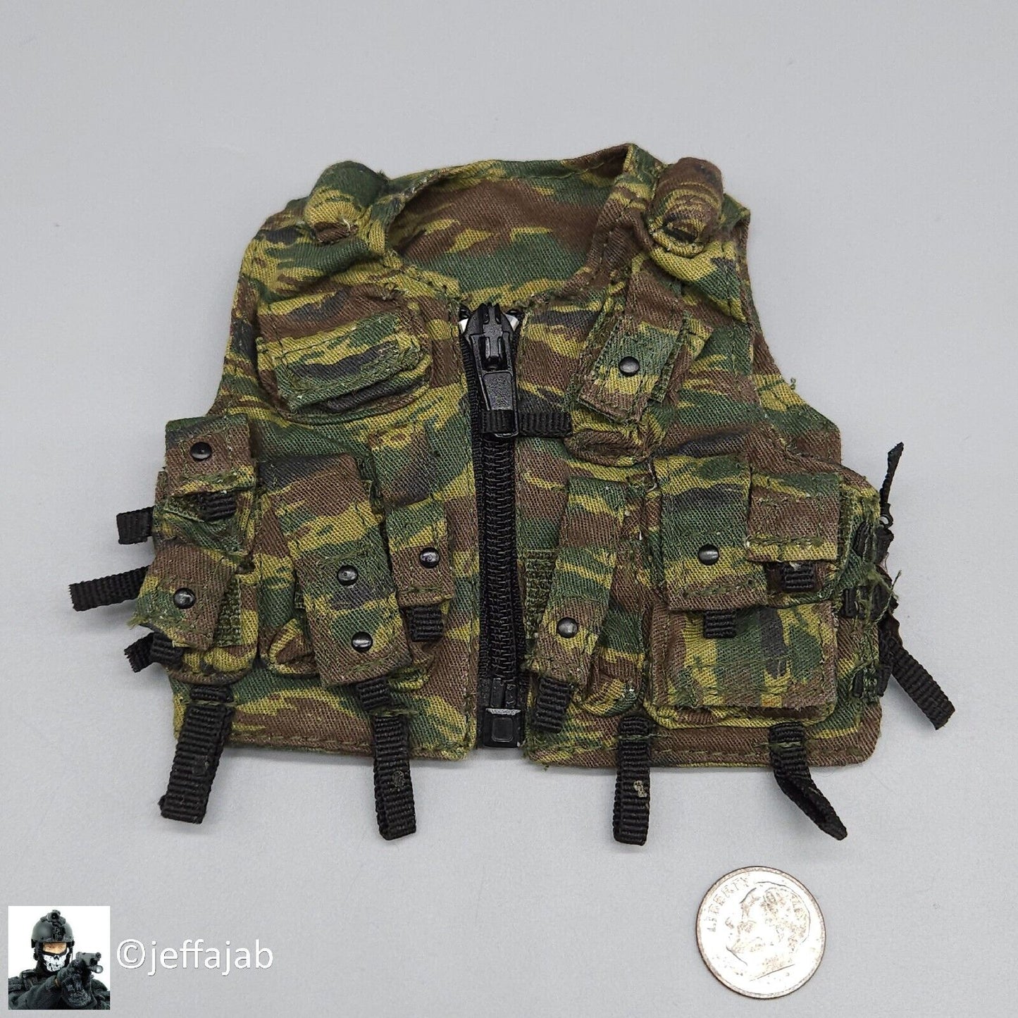 1:6 BBI Russian MVD Falcon Camo Tactical Vest for 12" Figures