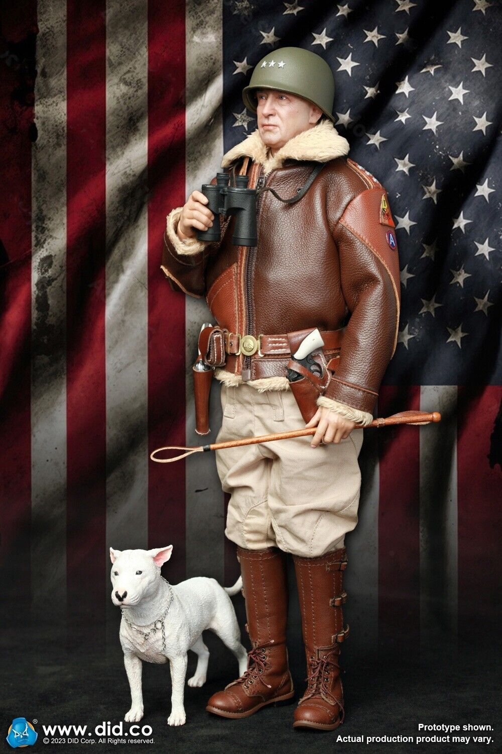 1:6 scale DiD Accessory Kit of WWII General Patton George C Scott Version E60071