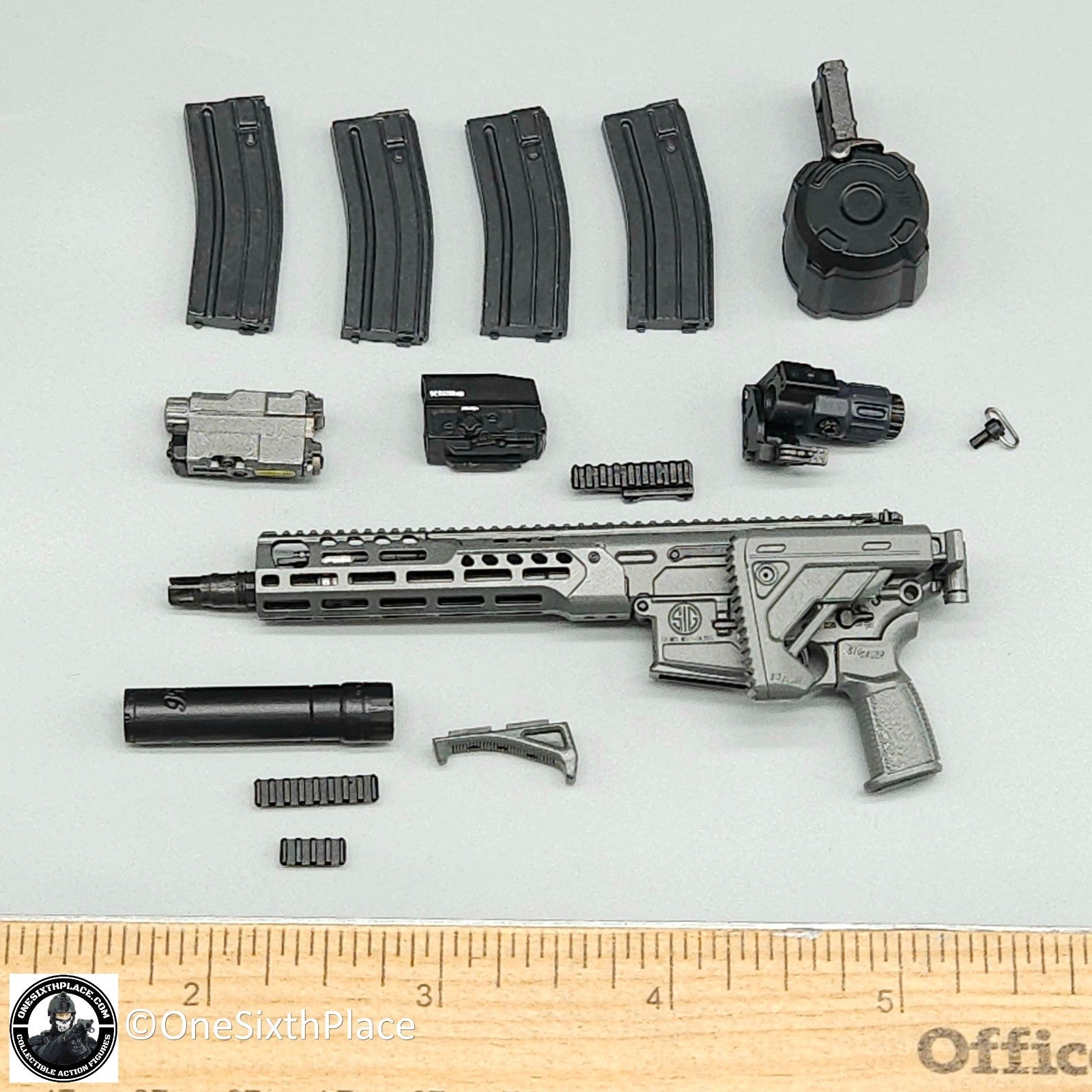1:6 scale General's Armoury Bravo 7-1 Kill or Capture SPEAR LT 5.56 Rifle