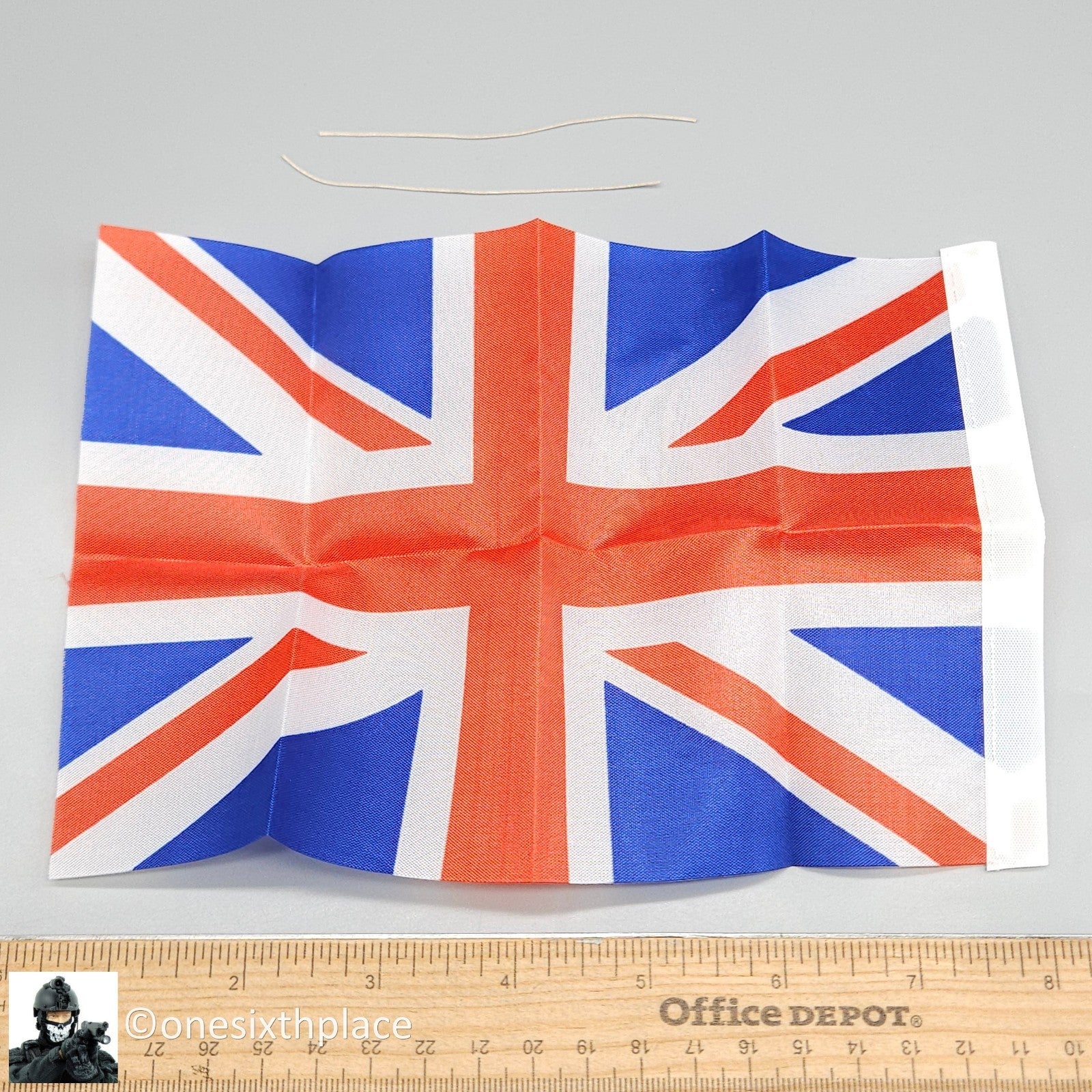 1:6 scale Easy & Simple Coalition Forces British SAS UK Flag for 12" Figures
