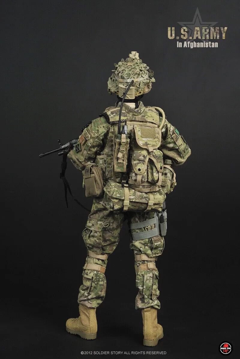 1:6 Soldier Story US Army in Afghanistan Multicam Waist Pack w/ Belt 12" Figure