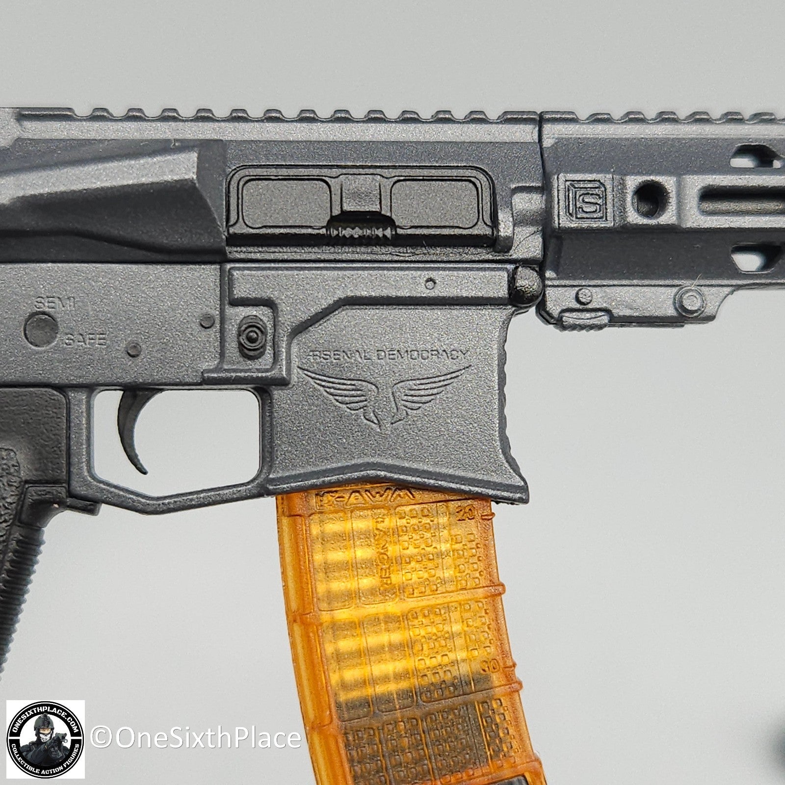 1:6 Easy & Simple PMC Reaper 5.56 Rifle for 12" Figures 06036E