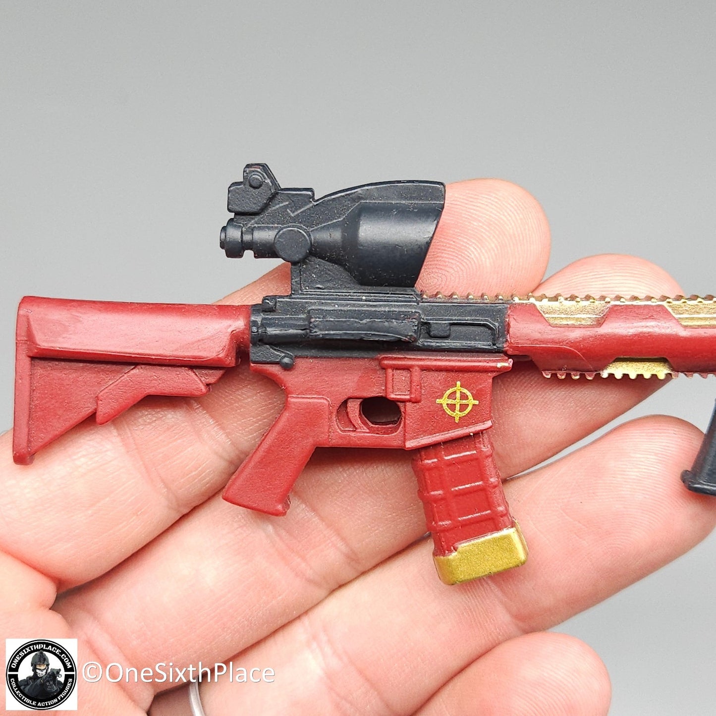 1:6 scale Mattel DC Comics Deadshot Rifle for 12" Figures