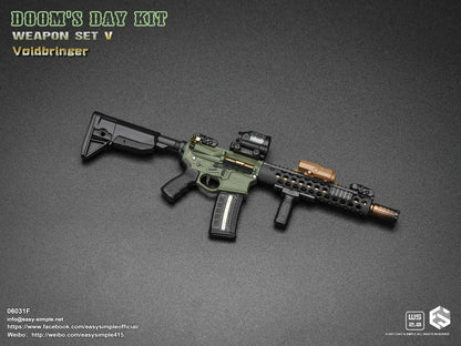 1:6 Easy & Simple Doom's Day Kit Weapon Set V - Version F "Voidbringer" 06031F