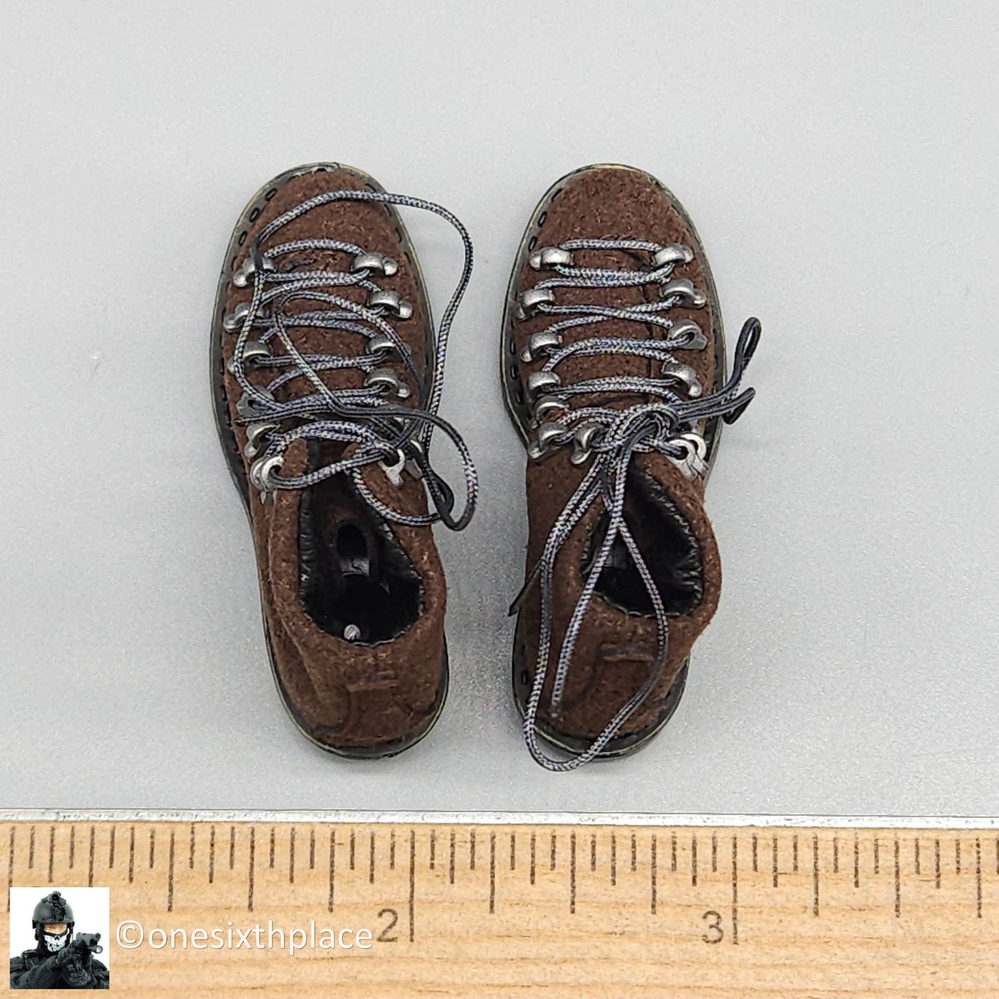 1:6 scale Easy & Simple Coalition Forces Hiking Boots for 12" Figure 26065SC