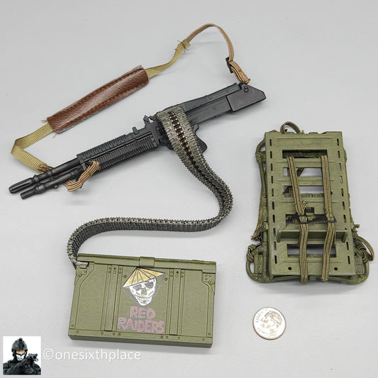 1:6 Ultimate Soldier Vietnam SEAL M60 w/ China Lake Backpack for 12" Figures