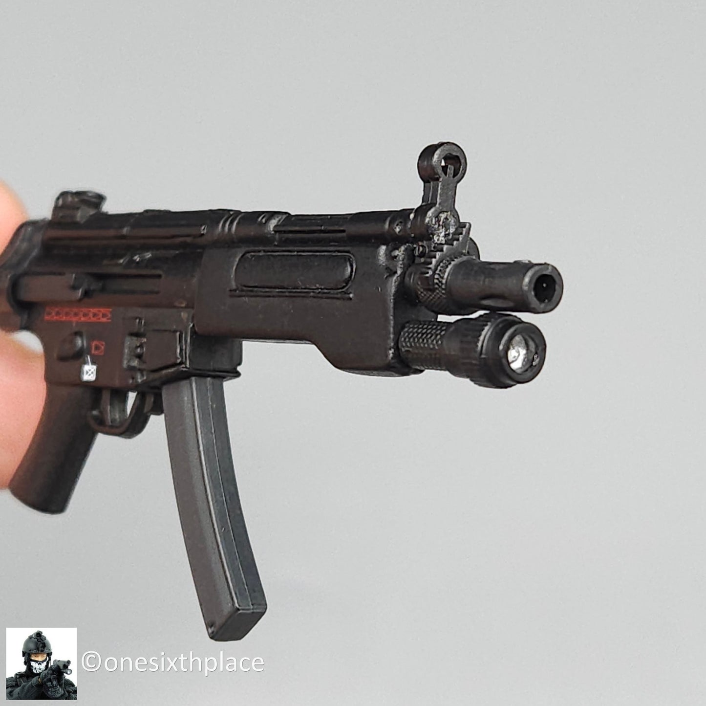 1:6 scale BBI Metal MP5 Submachine Gun (No Sling) for 12" Figures