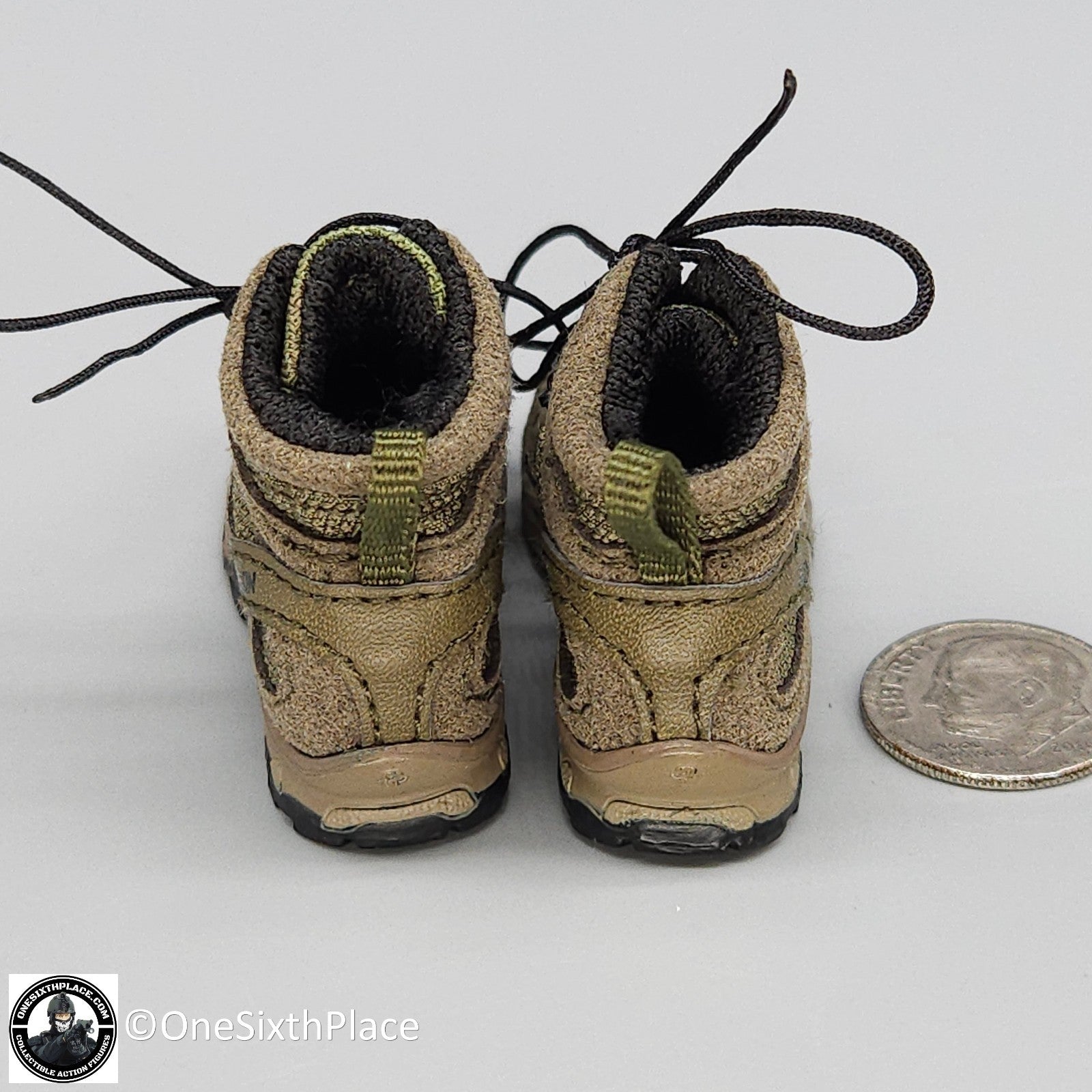 1:6 scale General's Armoury Bravo 7-1 Kill or Capture Salomon GTX Boots for Pegs