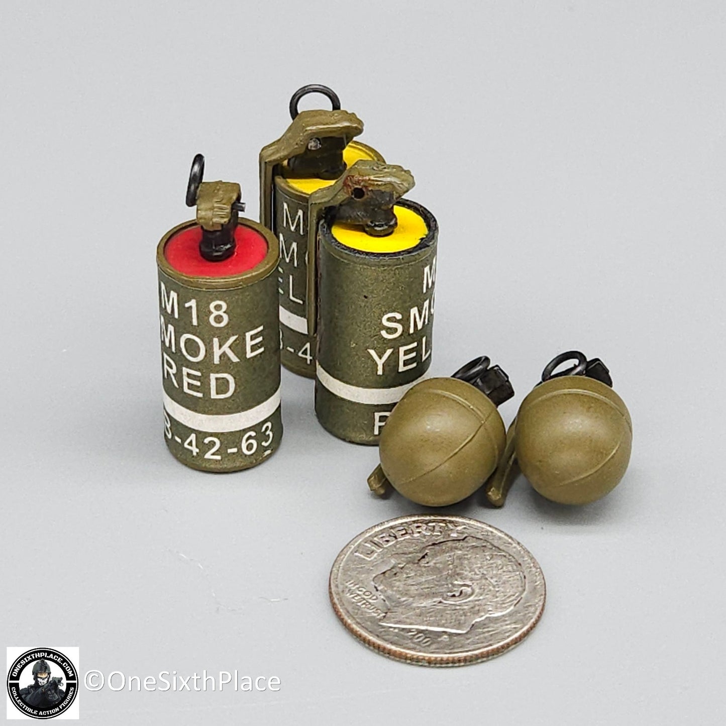 1:6 scale Toy Soldier Vietnam LRRP Kenn Miller Grenades Set for 12" Figures