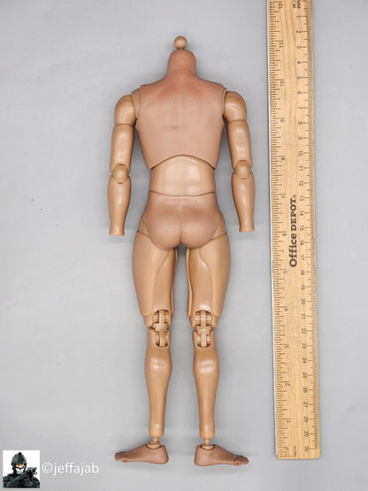 1/6 scale Soldier Story S2.5 Male Nude Body w/ Feet (No Head or Hands 12" Figure