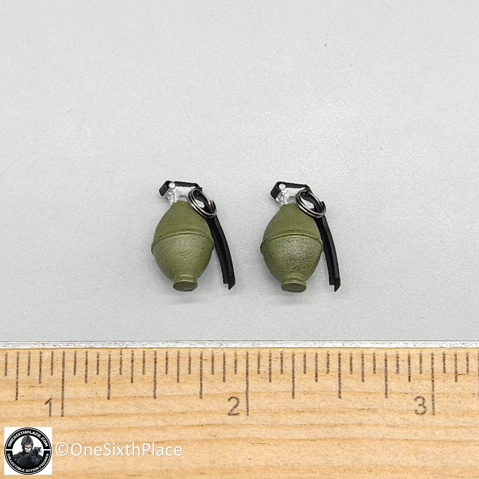1:6 scale DiD Vietnam US Army Colonel James Metal M26 Grenades for 12" Figures