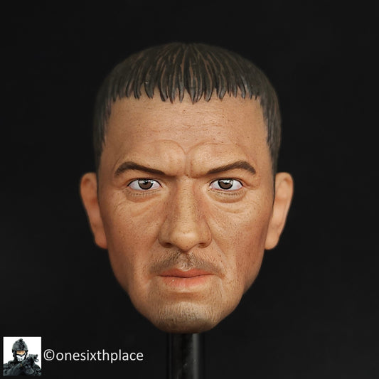 1:6 scale Flagset Serbia Sniper Goslavia Male Head Sculpt for !2" Figures