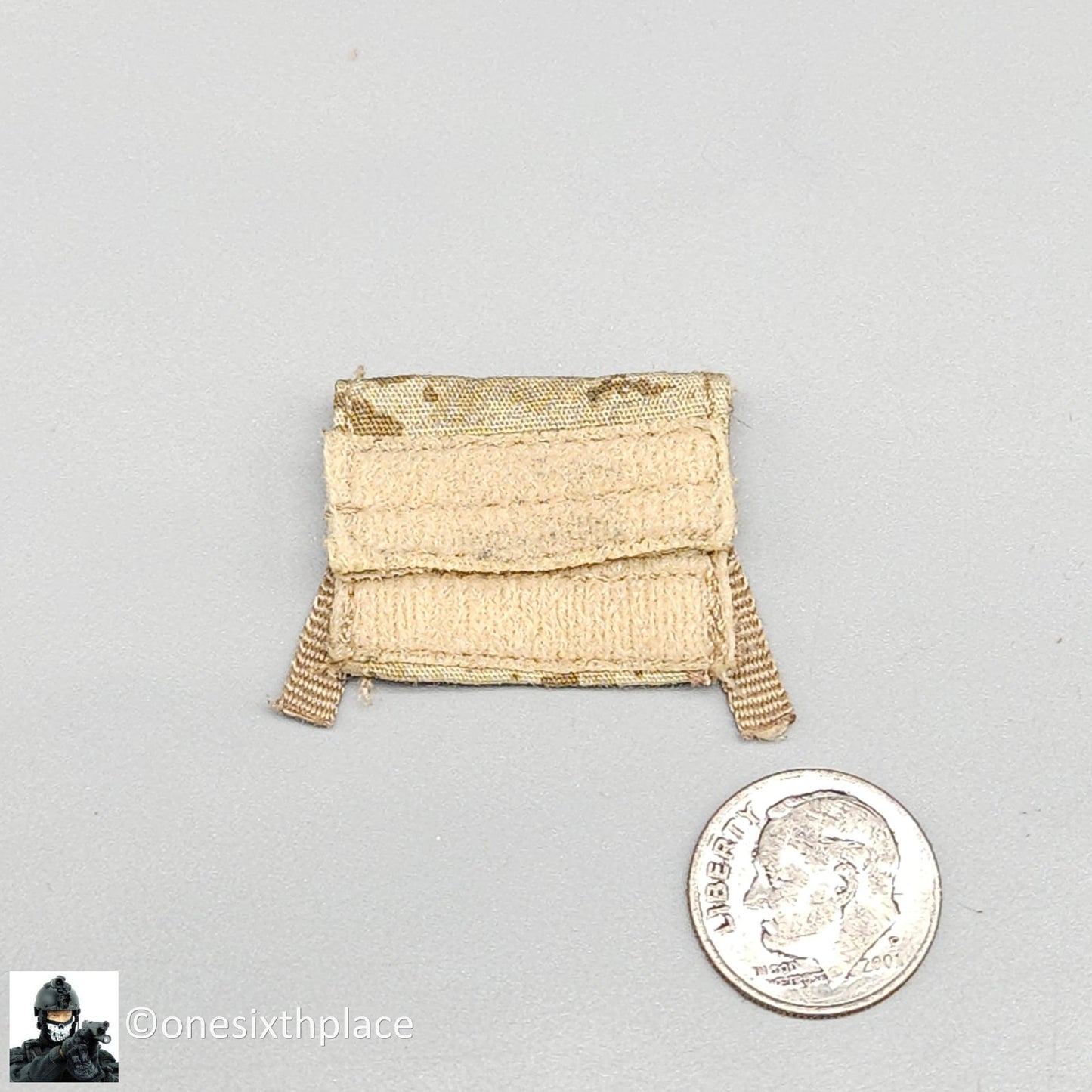 1:6 scale AOR1 Camo Admin Pouch for 12" Figures
