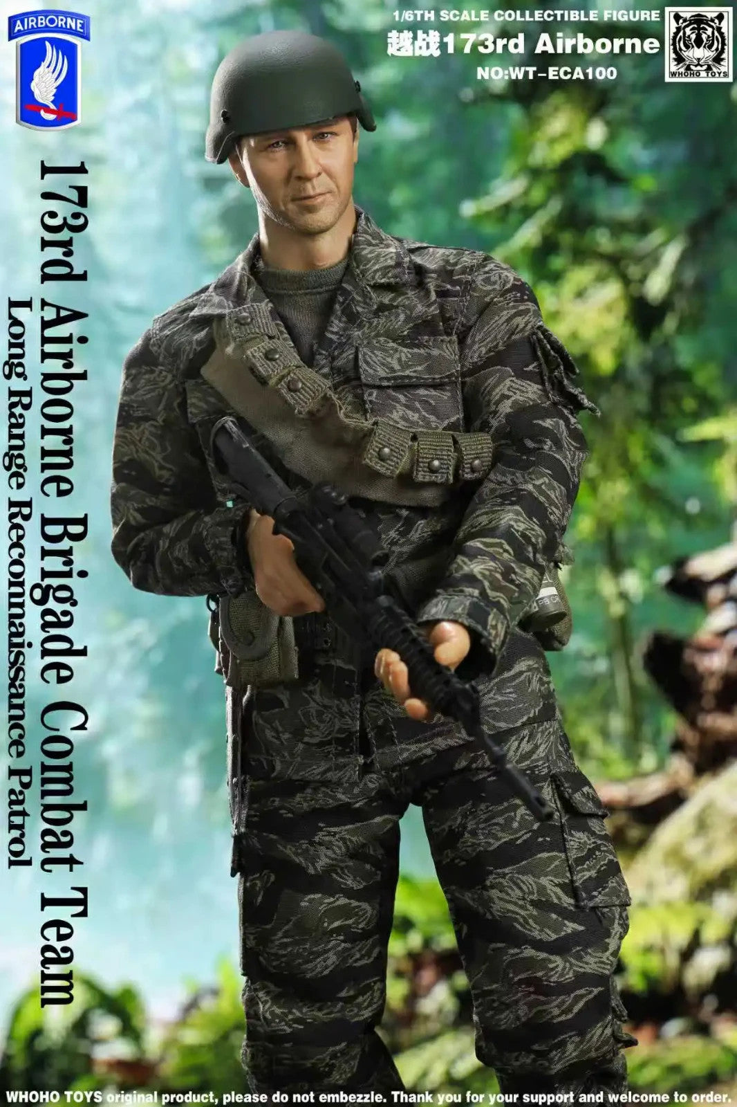 1:6 scale Whoho Toys Vietnam 173rd Airborne LRRP Smoke Grenades for 12" Figures