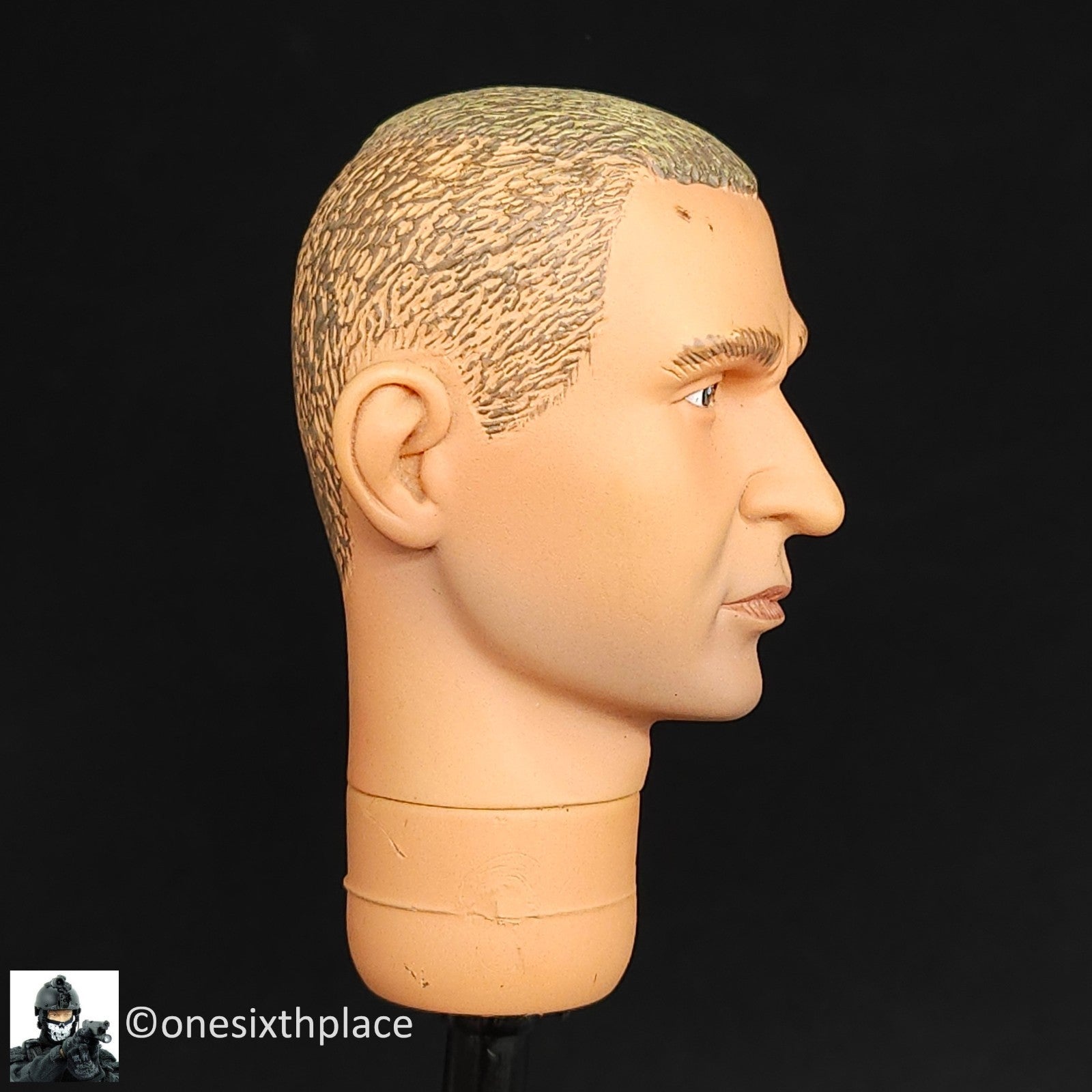 1:6 scale BBI G1 Male Head Sculpt w/ Neck #1 for 12" Figures