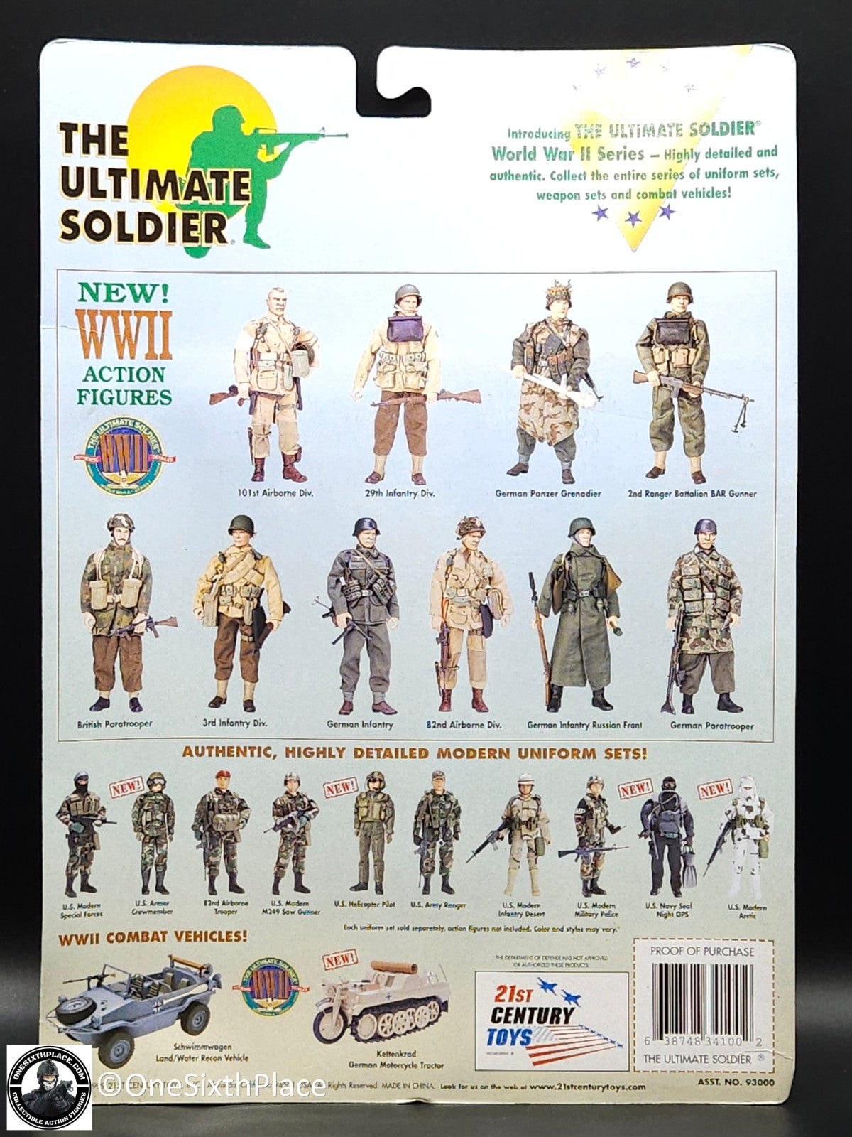 1:6 Ultimate Soldier WWII German Eastern Front Uniform Set for 12" Figures
