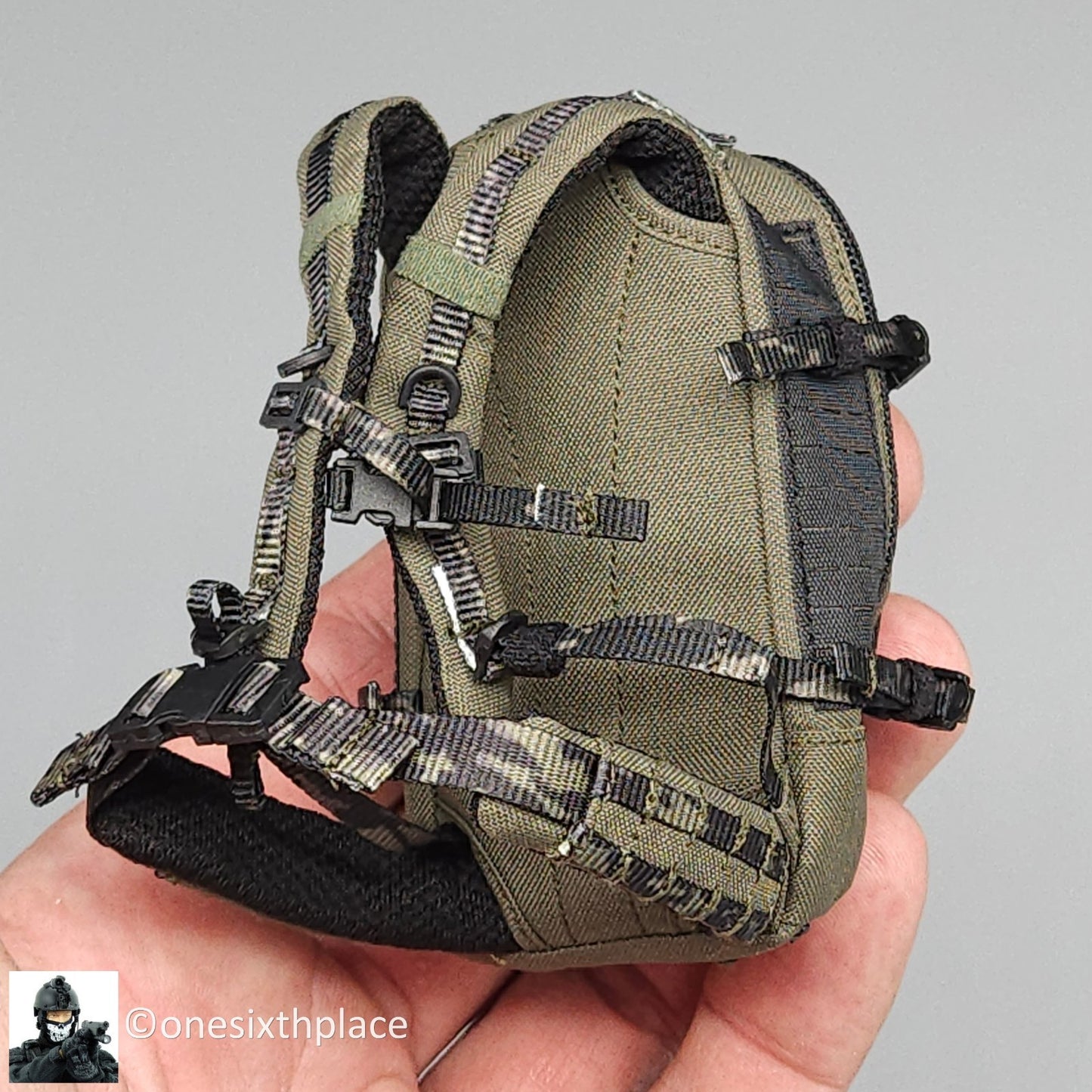 1:6 scale Easy & Simple Coalition Forces SAS Special Backpack for 12" Figure