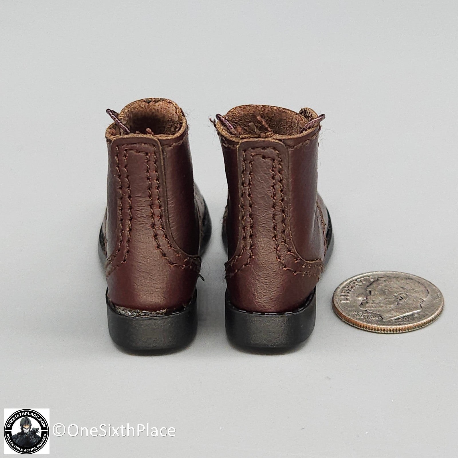 1:6 WWII US 2nd Armored Div Tank Loader "Coon Ass" Boots for 12" Figures