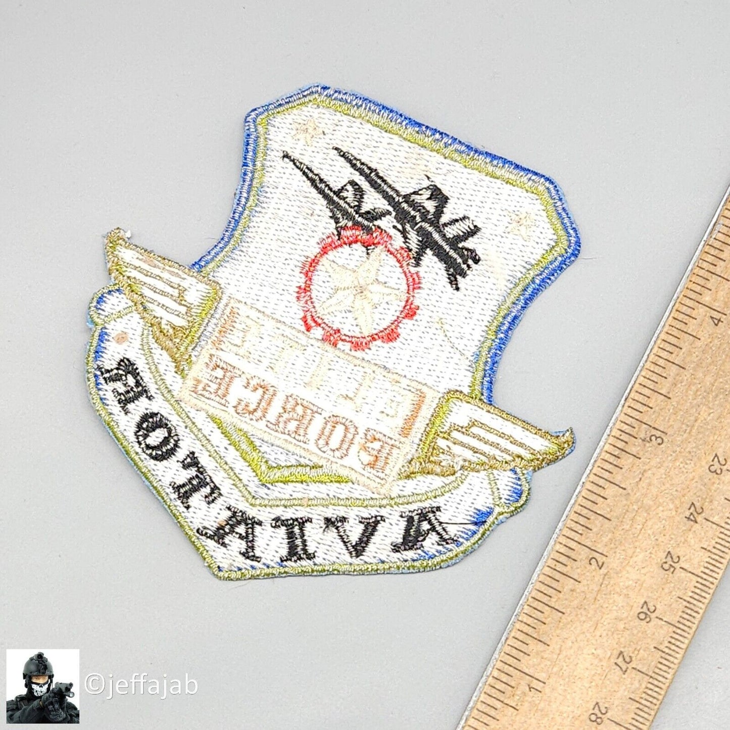 1:1 scale BBI Elite Force Aviator Viper Pilot Life-Size Collector Display Patch