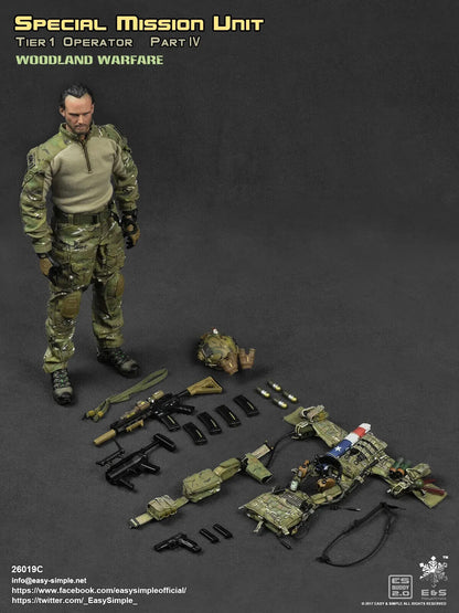 1:6 Easy & Simple Molded XA Pro 3D Boots (Peg Type) for 12" Action Figures