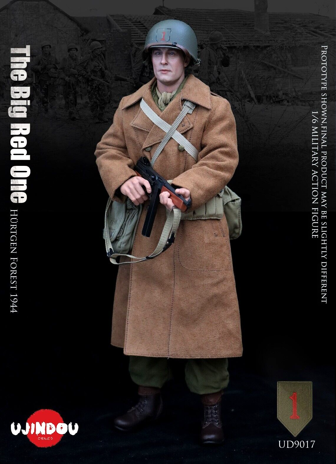 1:6 scale Ujindou The Big Red One US Army Infantryman Hürtgen Forest 1944 Figure