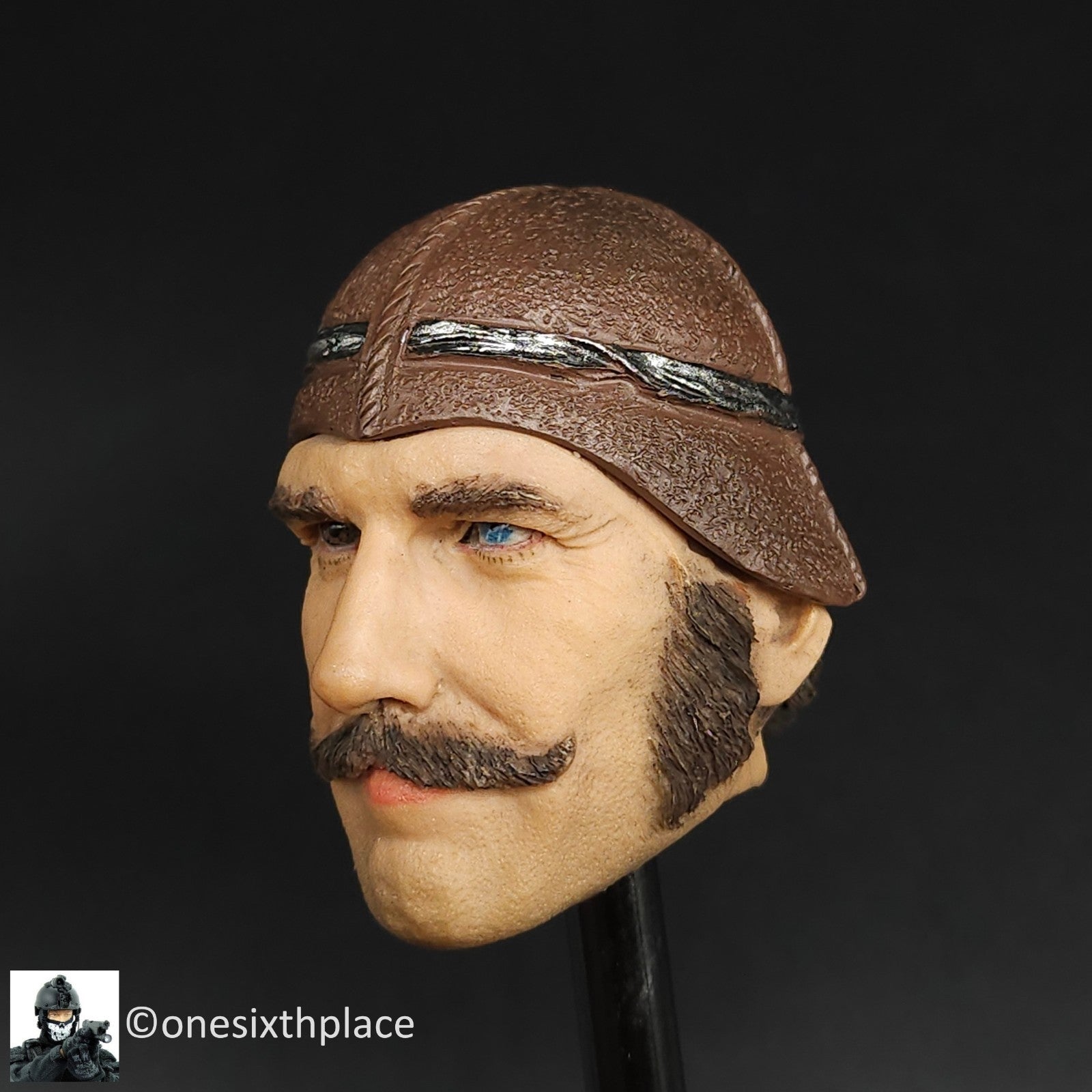 1:6 scale Bill The Butcher Daniel Day-Lewis Male Head Sculpt for 12" Figures