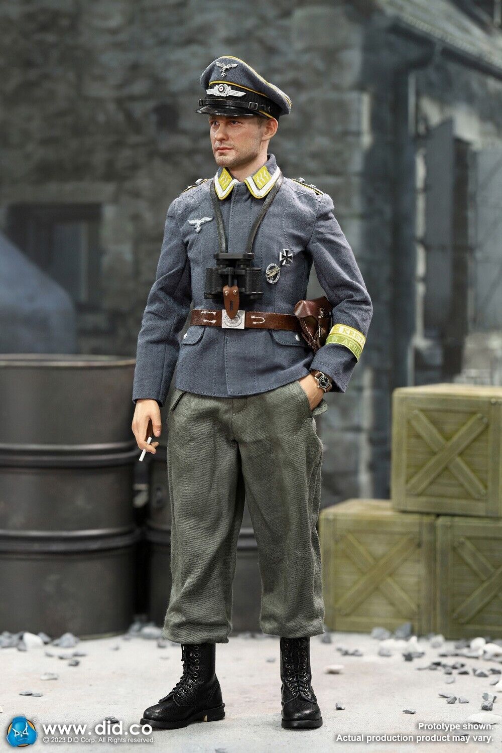 1:6 scale DID 20th Anniversary WWII German Fallschirmjager Axel 12" Figure