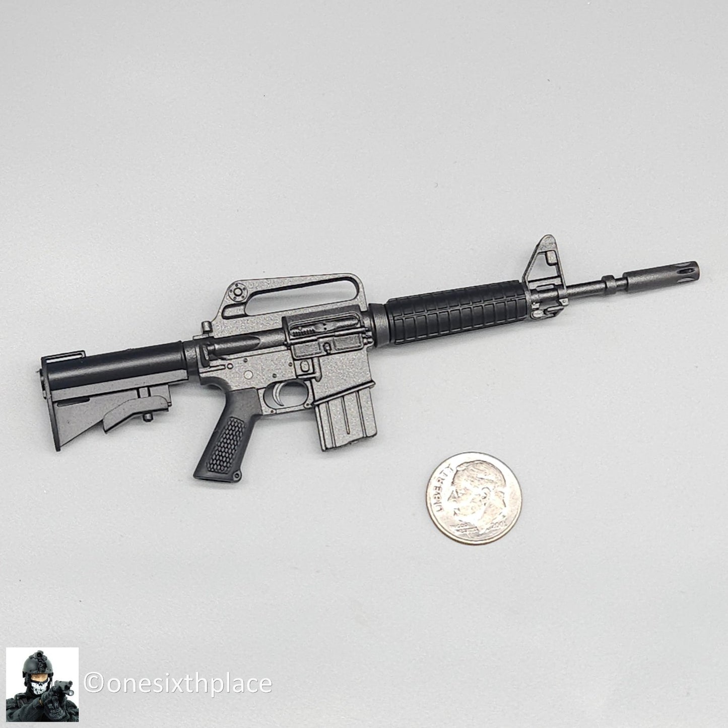 1:6 scale Ujindou Vietnam US Army 25th Infantry Division CAR-15 Rifle XM177