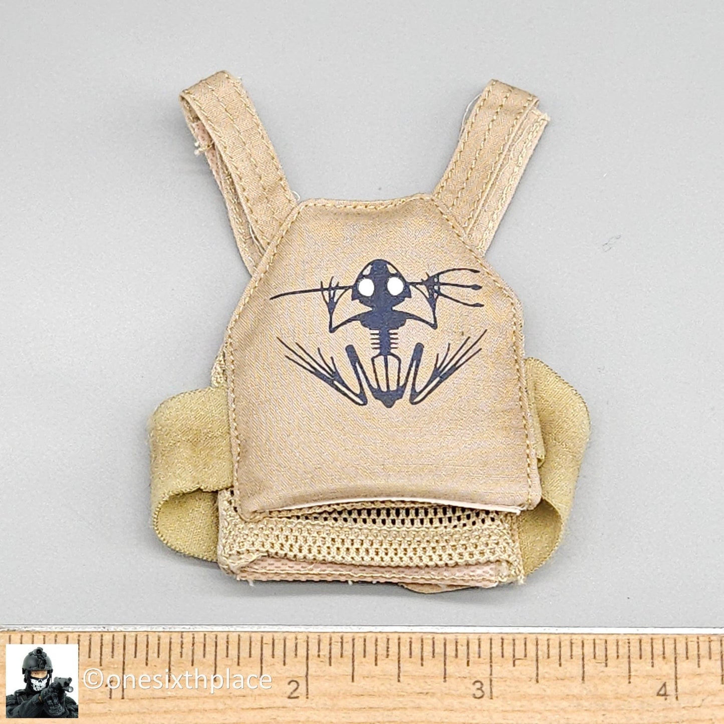 1:6 scale Soldier Story NSW Marksman Bone Frog Plate Carrier Vest for 12" Figure