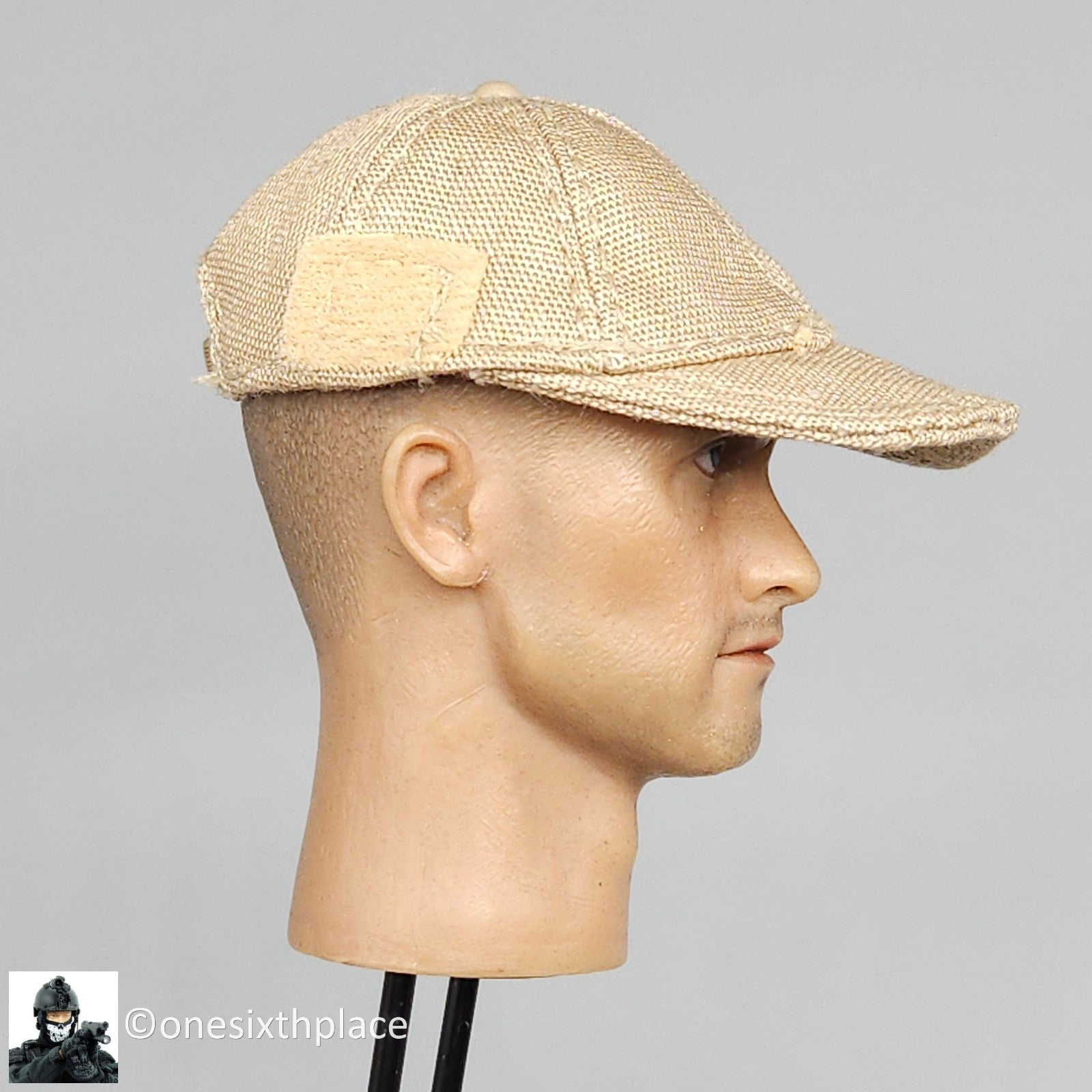 1:6 scale BBI Navy SEAL Raider Tan PMC Baseball Hat for 12" Figures