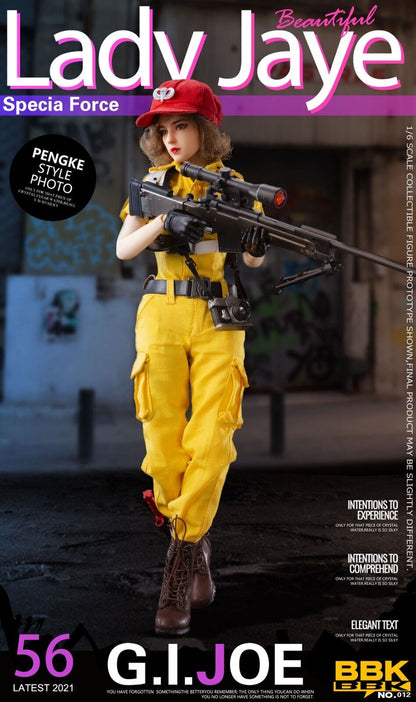 1:6 BBK GI Joe Lady Jaye L96 AW Sniper Rifle 12" TBLeague Dragon DamToys AWM AWF