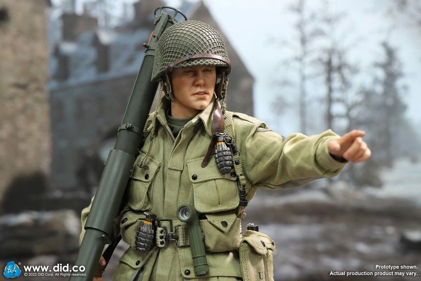 1:6 Scale DiD WWII US 101st Airborne Division Ryan 2.0 Deluxe Edition A80161S