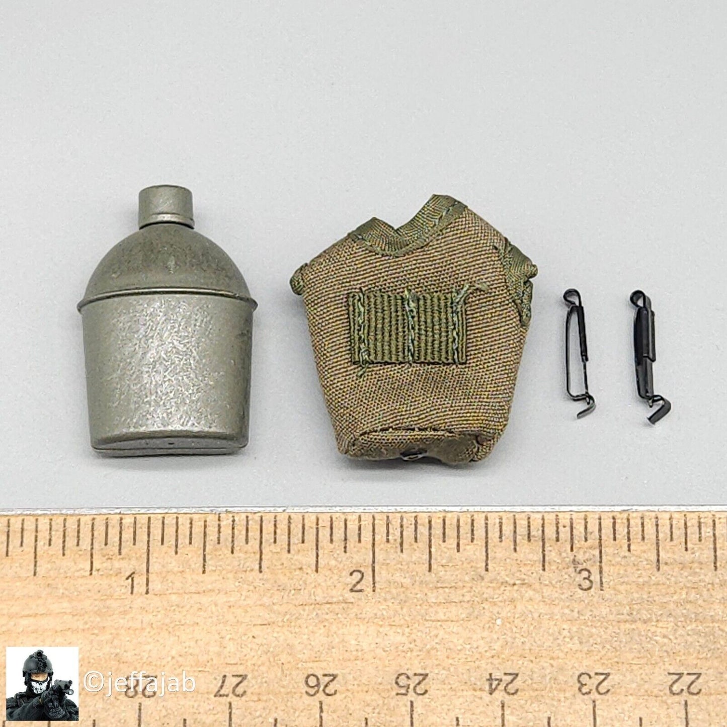 1:6 scale DJ Custom Forrest Gump in Vietnam M56 Canteen (x1) for 12" Figures