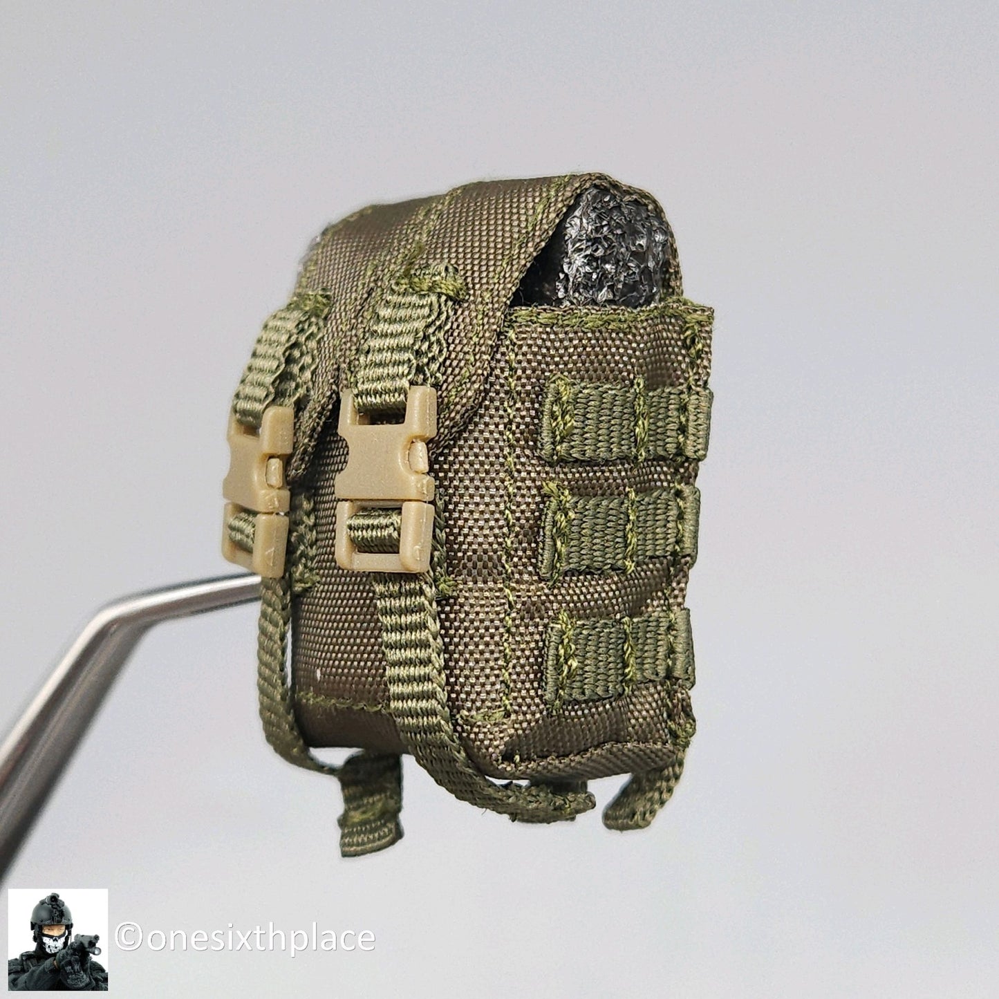 1:6 Easy & Simple NSWDG Infiltration Team Green SAW Ammo Pouch for 12" Figures