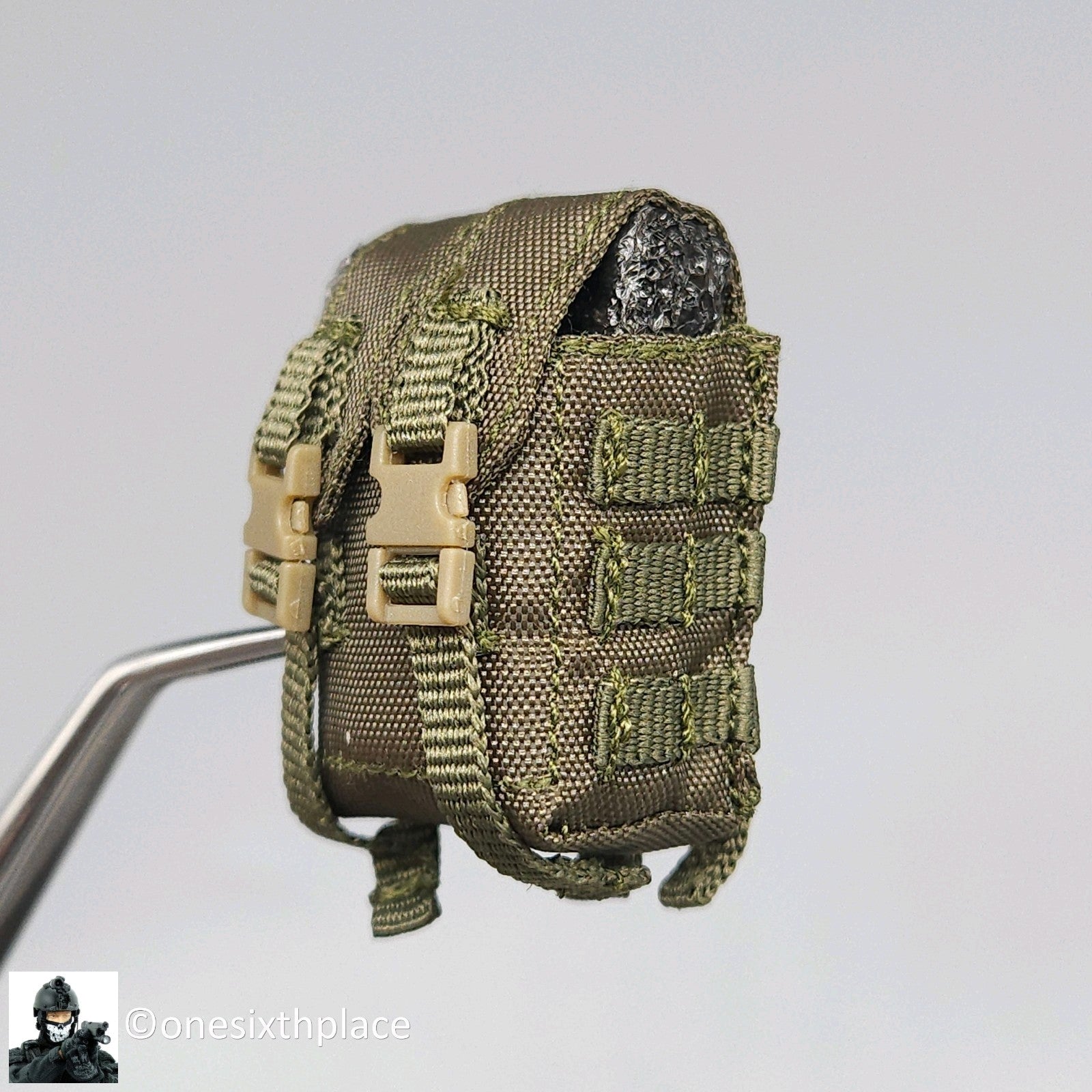 1:6 Easy & Simple NSWDG Infiltration Team Green SAW Ammo Pouch for 12" Figures