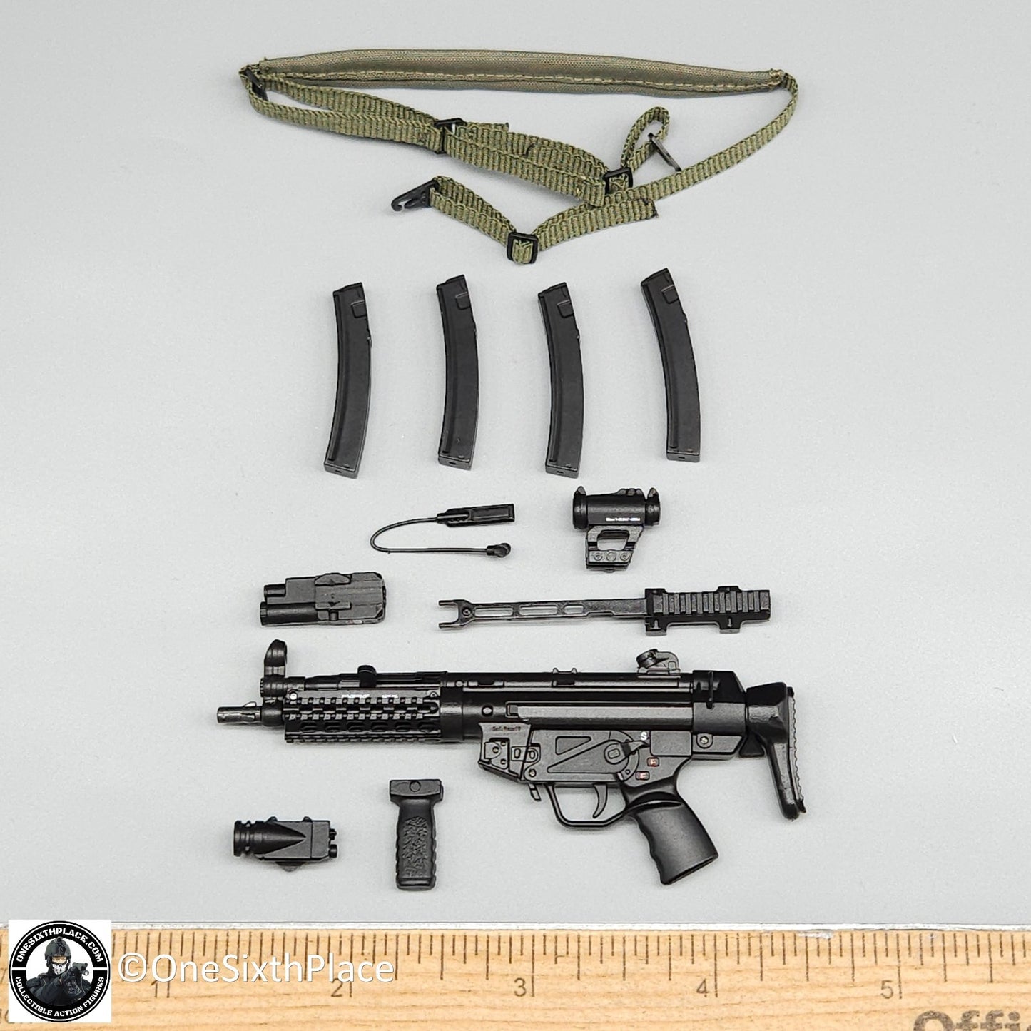 1:6 Easy & Simple SDU Assault Team 2023-2024 MP5 Submachine Gun for 12" Figures