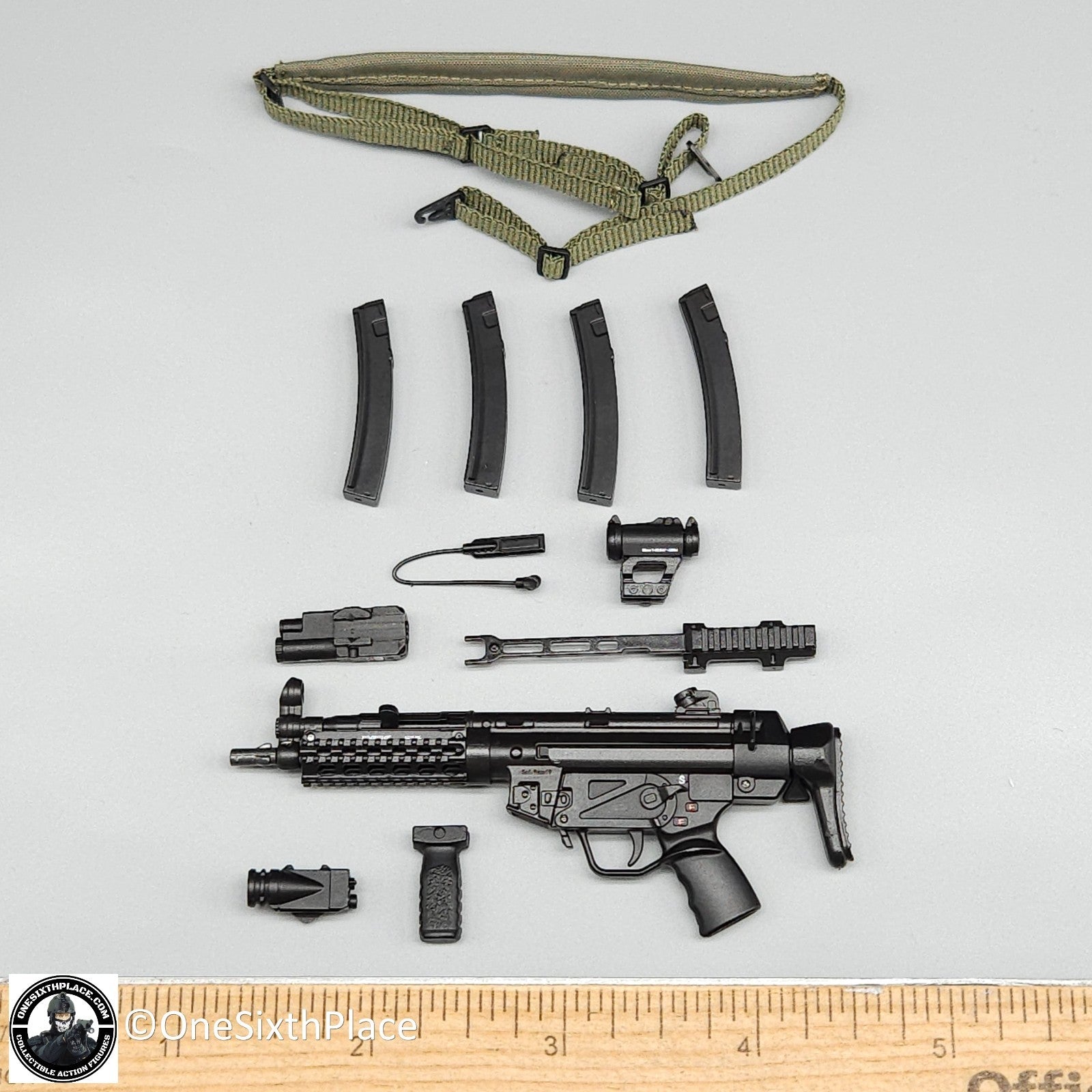 1:6 Easy & Simple SDU Assault Team 2023-2024 MP5 Submachine Gun for 12" Figures