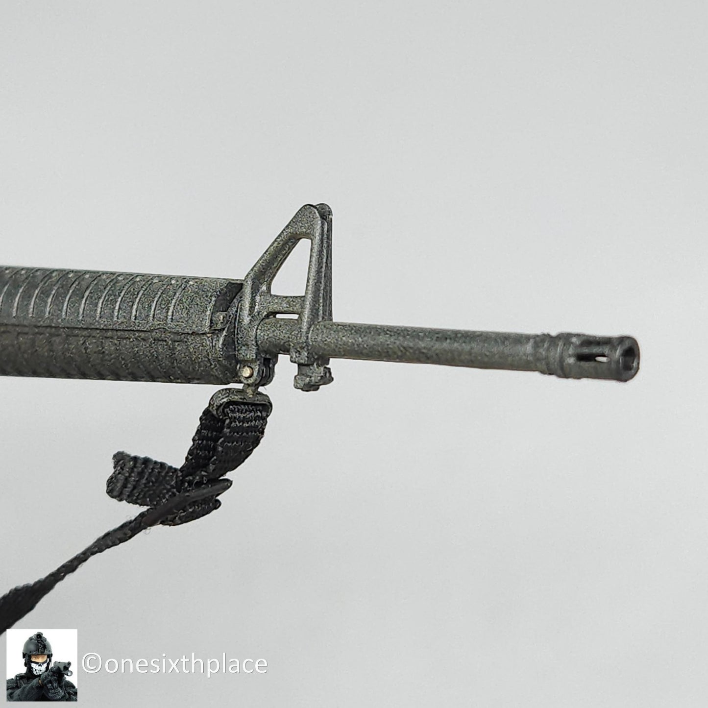 1:6 scale BBI Freedom Force M16 Rifle Weathered for 12" Figures