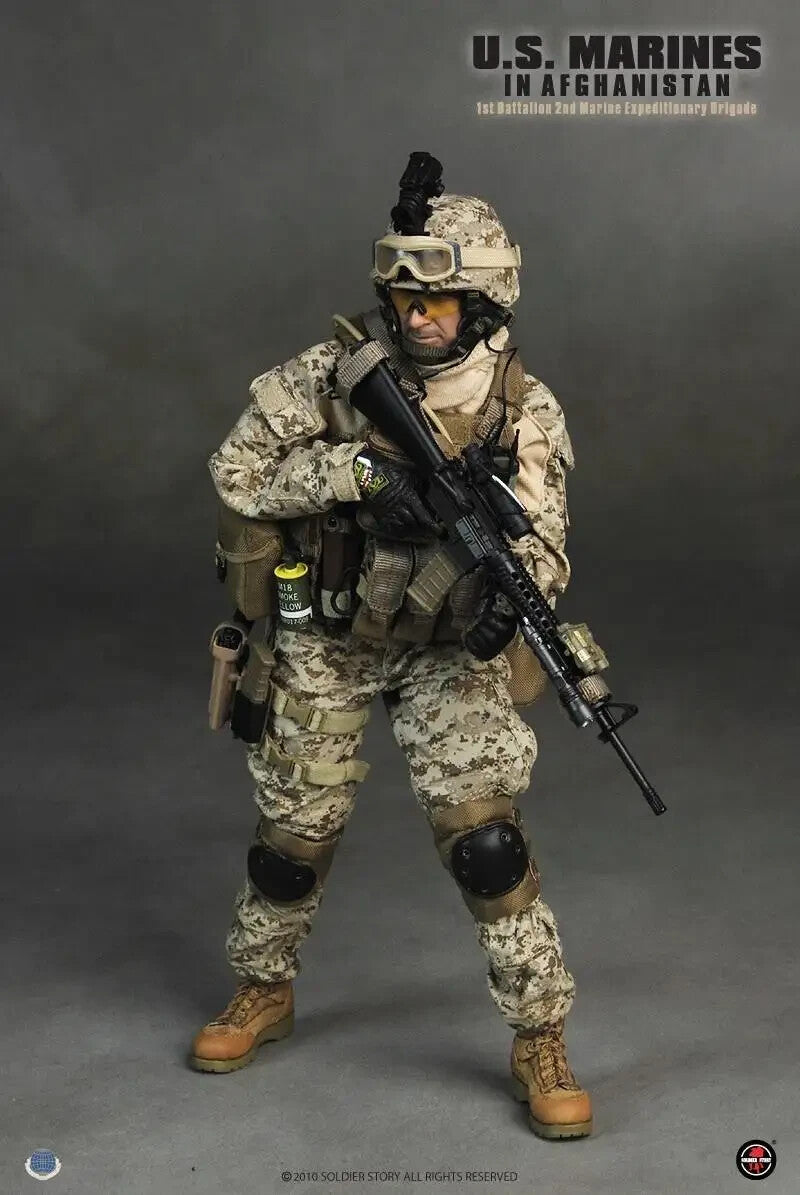 1:6 scale Soldier Story USMC 2nd MEB Desert MARPAT Uniform for 12" Figures