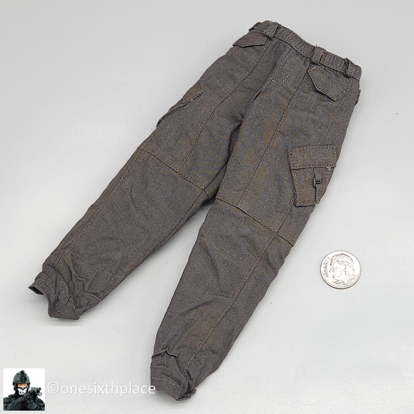 1:6 scale Hot Toys Deadpool 2 Cable Green Tactical Pants for 12" Figures MMS583