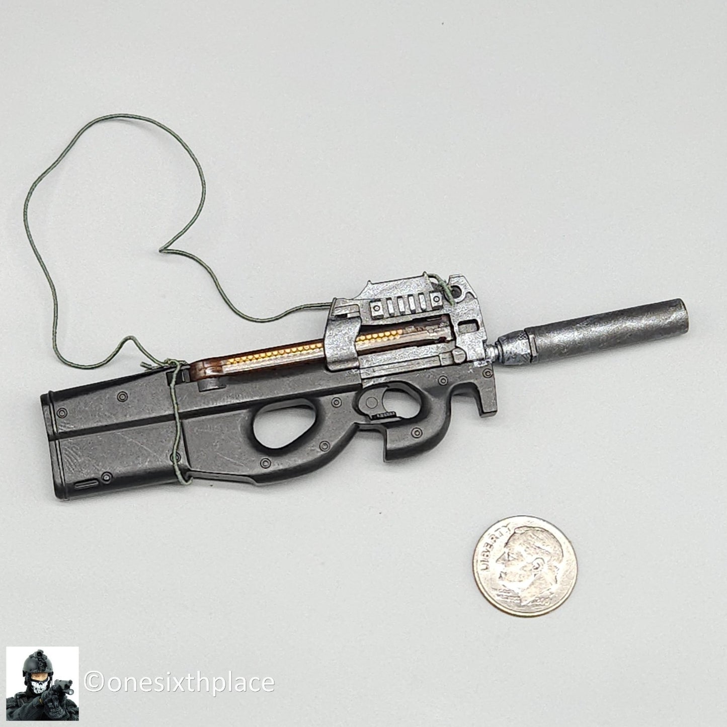 1:6 Dragon SEAL Combat Swimmer Stan P90 Submachine Gun for 12" Figures