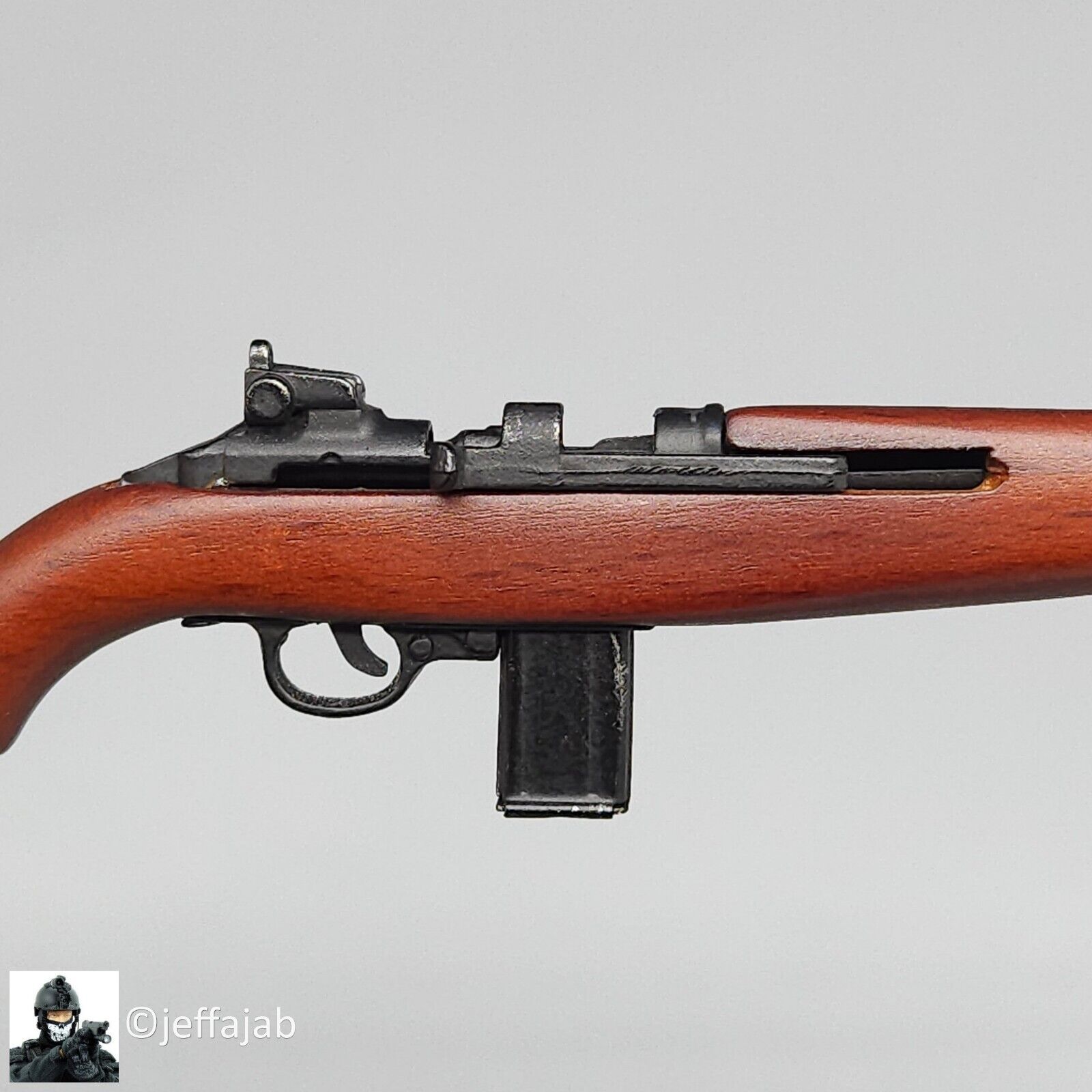 1:6 scale DiD WWII Sergeant Horvath M1 Carbine (Wood & Metal) for 12" Figures