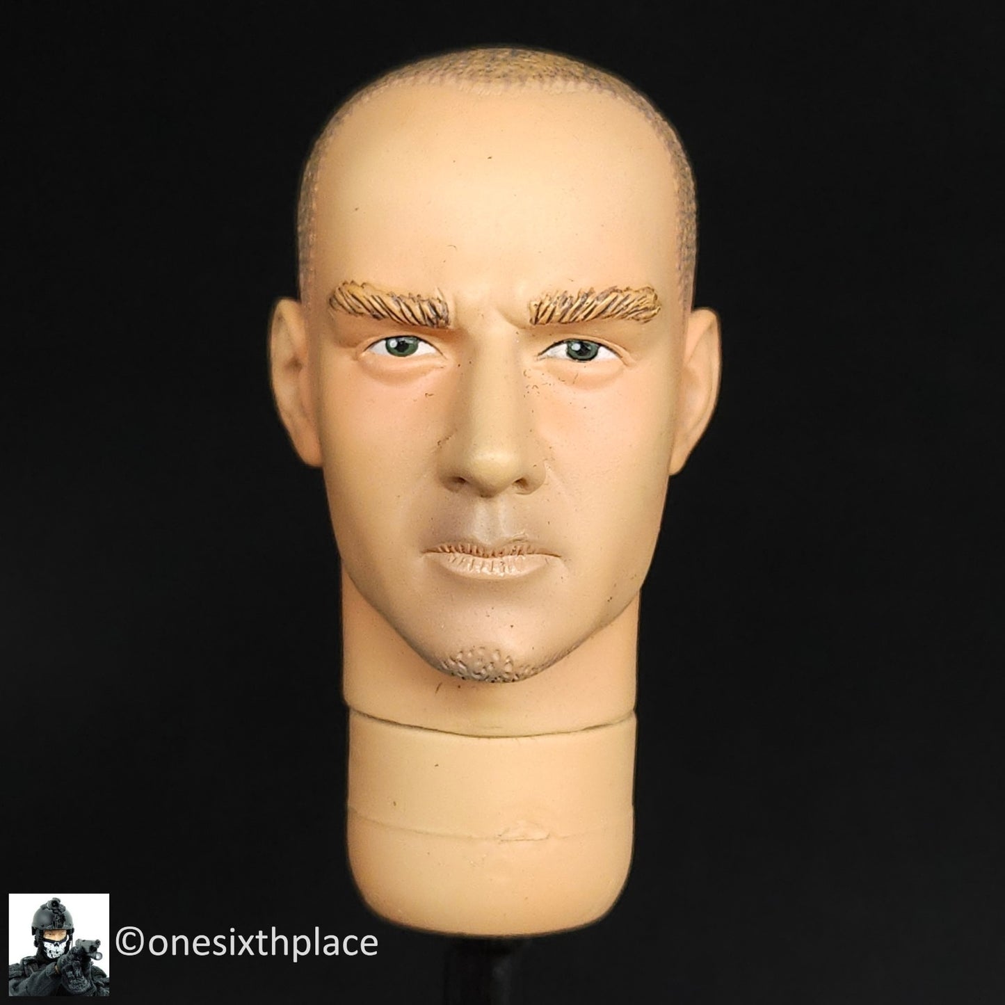 1:6 scale BBI G1 Male Head Sculpt w/ Neck #2 for 12" Figures