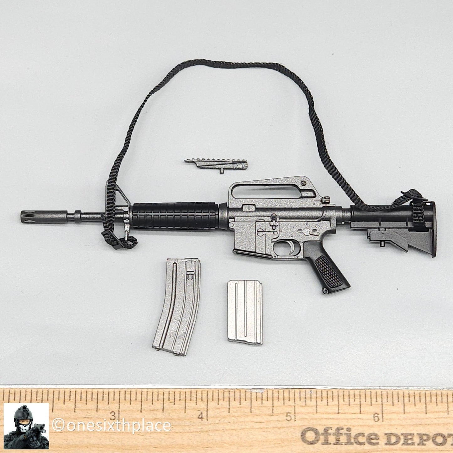 1:6 scale ZY Toys XM177 Rifle Carbine for 12" Figures Vietnam Delta SEAL