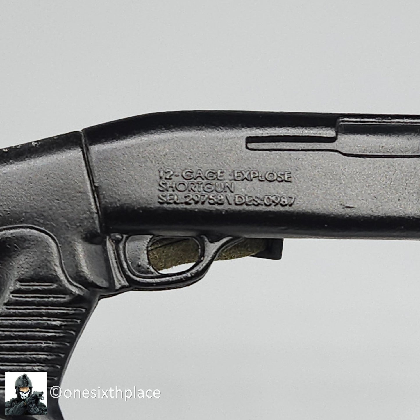 1:6 scale BBI SWAT Team Barret Metal Tactical Shotgun for 12" Figures