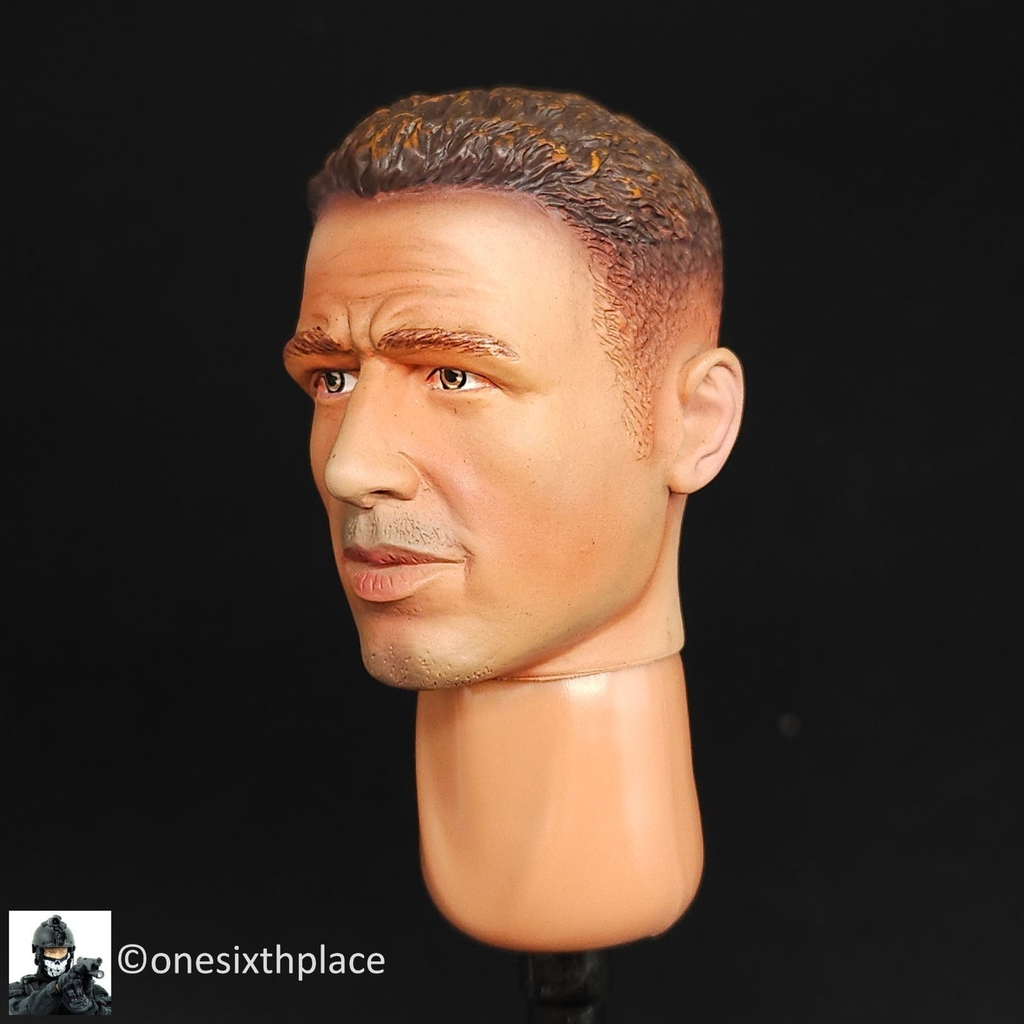 1:6 BBI Elite Force Asia Exclusive Male Head Sculpt for 12" Figures